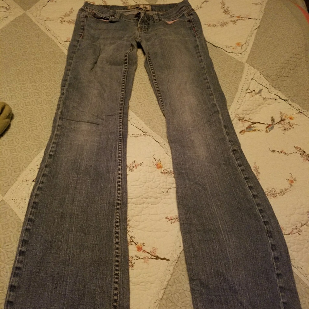 Pink jeans size 2
